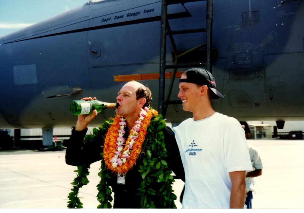 These are photographs from Lt Col Robert “BD” Darrow Fini Flight in July 1996