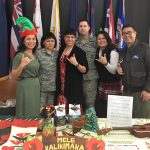 Left to right: Raquel Ramos, MSgt Thu Dahl, SFC Linda Hesch, Lt Col James Wornall, MSgt Carissa Maxson and SMSgt Kurt Uchimura