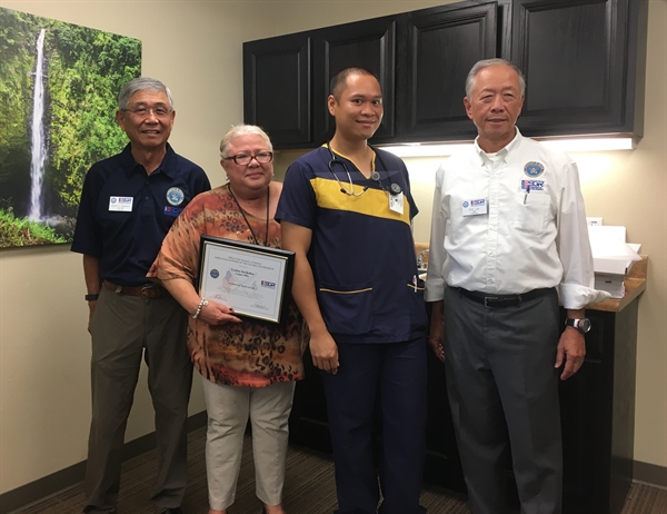 L-R: Wayne Kanemoto, Louisa Serikaku, Earl Maltezo and Robert Lee