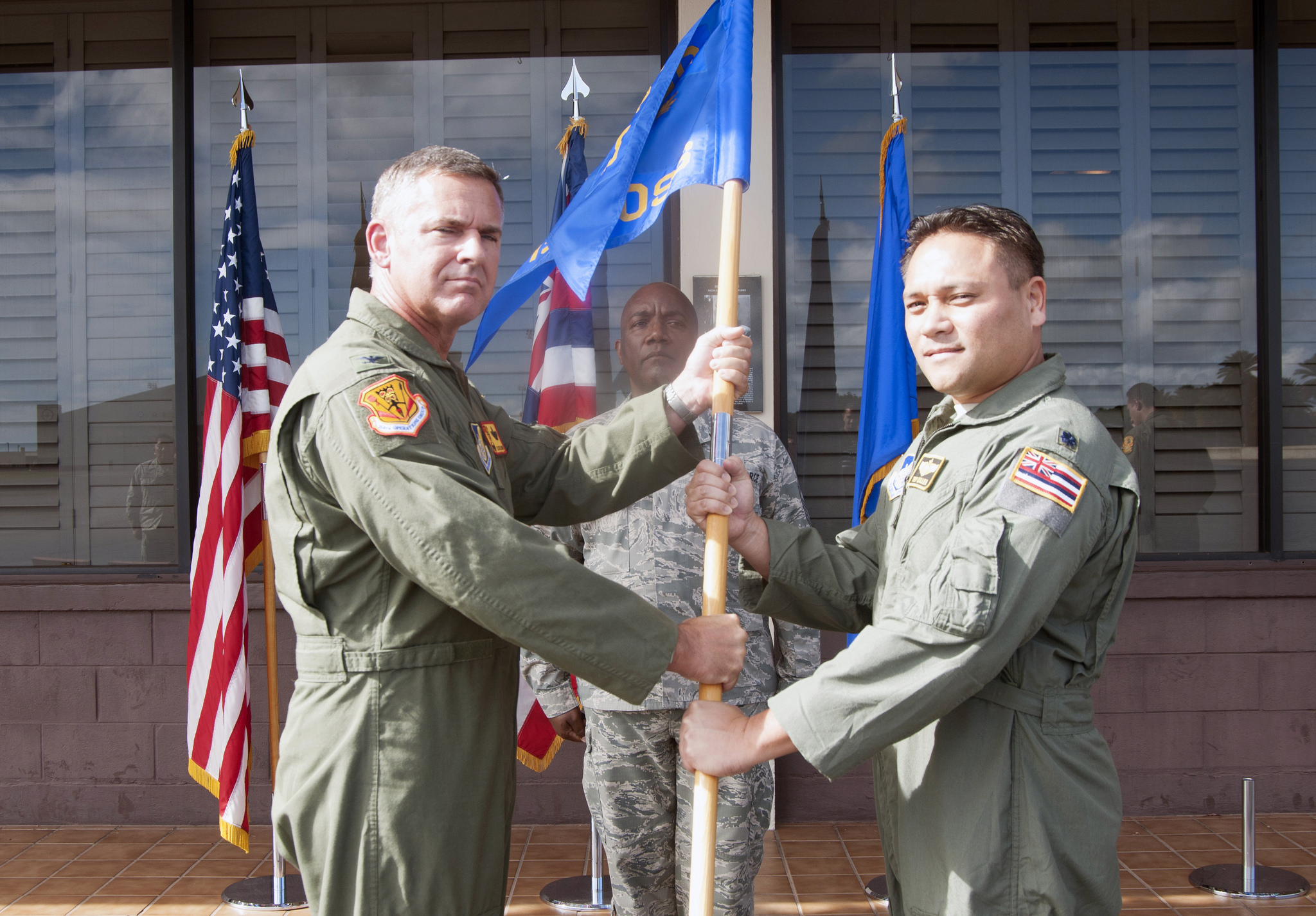 New 154th Operation Support Squadron Commander