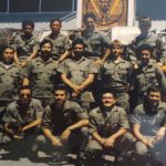 Back row L to R: Preston Ares, John "jc" Chun, Larry Kauleinamoku, and Rodney Leong Second row standing L to R: William "Bill" Austin, Wallace "Wally" Yara, Grant Suzuki, David "Dave" Leong, Mark Bustin, Gay Ross and John "BJ" Wahinekapu Front row kneeling L to R: Melvin "Mel" Ige, William "Bill" Beck, Owen Uehara and Arthur "Art" Seto