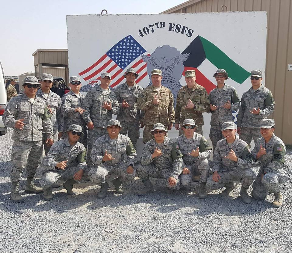 154th Security Forces Squadron Downrange