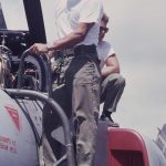 pilot getting out of plane