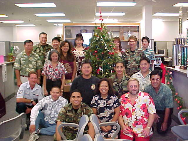 Check Six: 2000 Christmas in Bldg. 3417 – 17 years ago