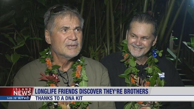 Best friends from Nuuanu discovered they’re brothers through DNA kit