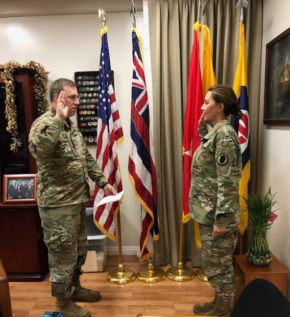 Laura Soares becomes the HING’s First Female AGR Colonel
