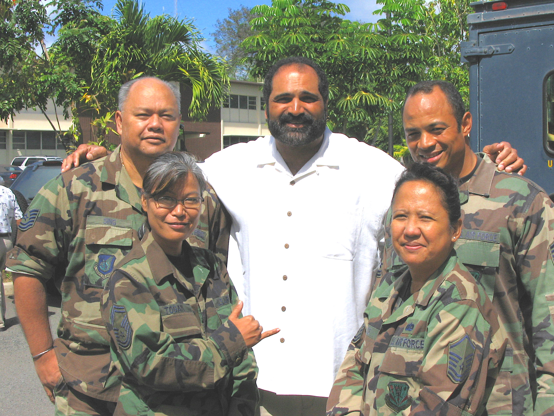 Check Six – 2005: Franco Harris Visits