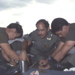 Ronnie Miraflor, Howard Nonaka, Gary Doane, 154th Consolidated aircraft Maintenance Squadron, Guam