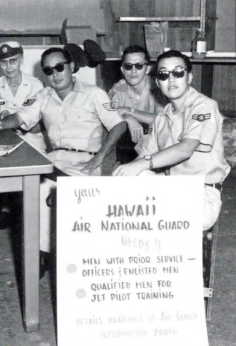 Check Six: HIANG Recruiting in the late 1950s
