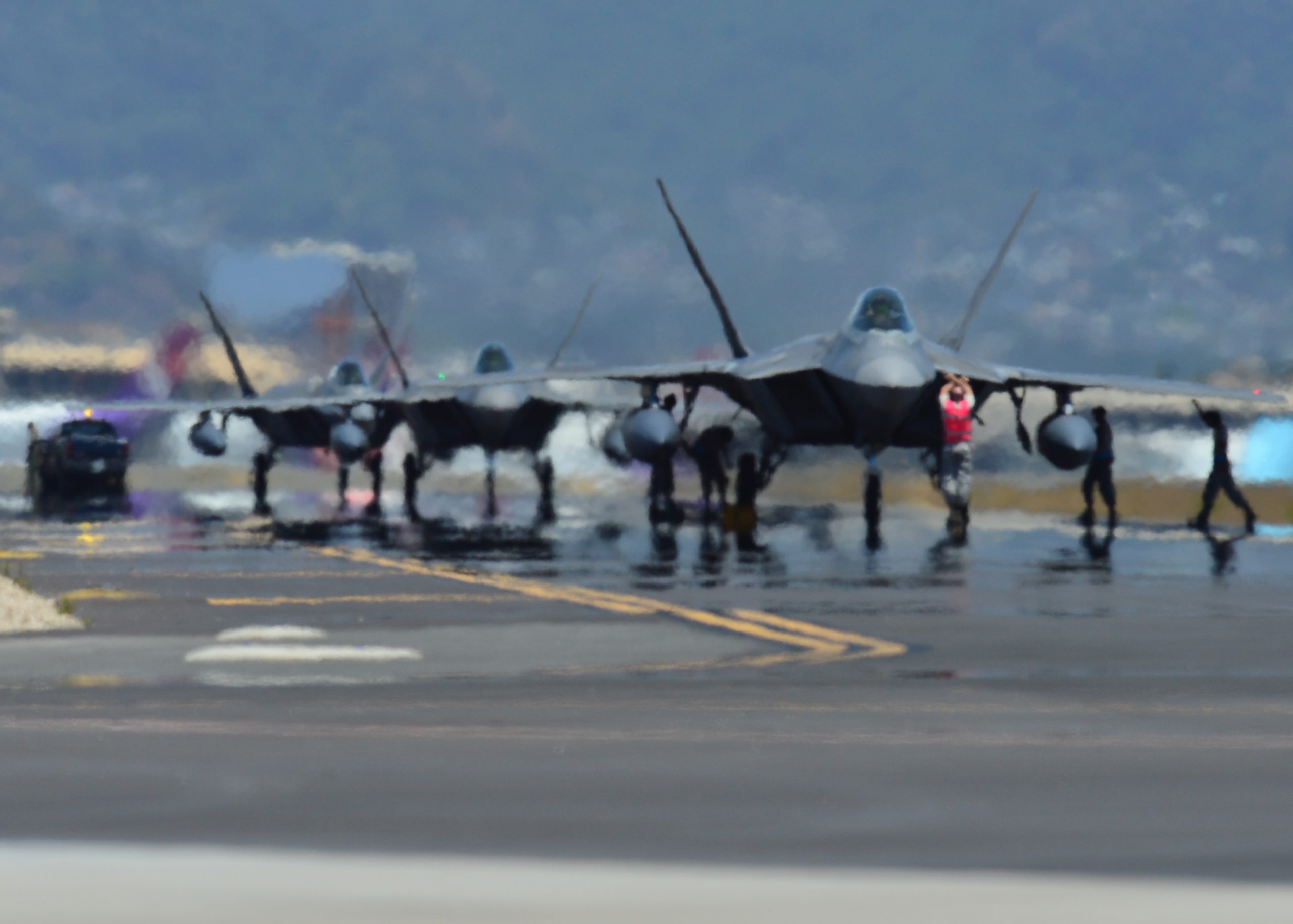 Hawaii F-22s Use Real-World Lessons, Any Available Red Air to Prepare for High-End Fight