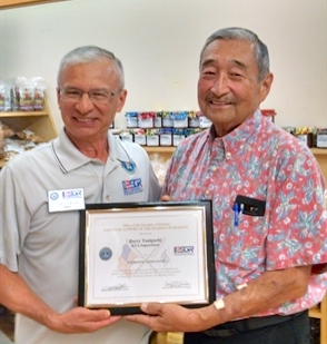 KTA Superstores president honored for patriotic support