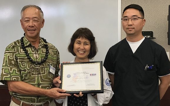 Veterans Affairs supervisor honored for patriotic support