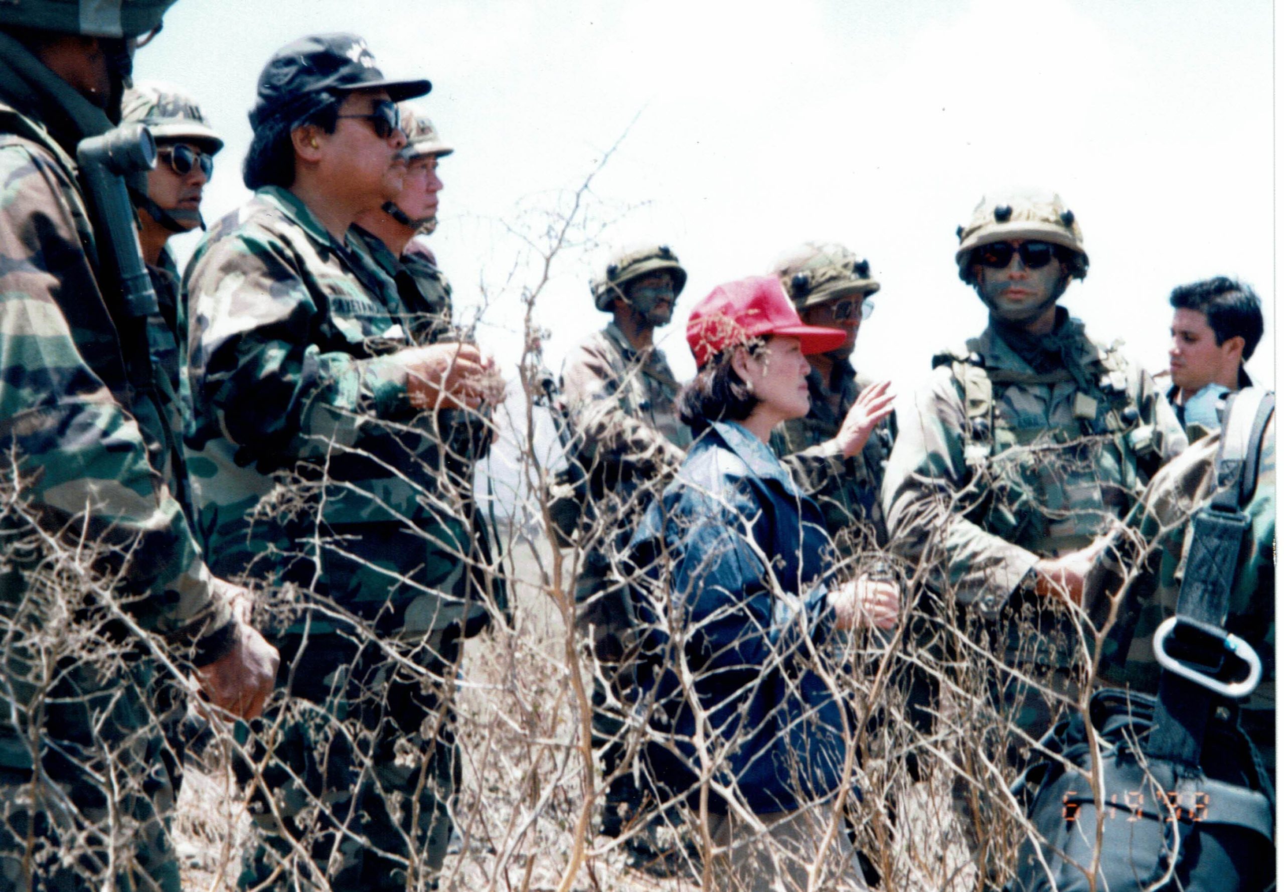 Check Six: VIP Visit During Annual Training 1998 – 20 years ago