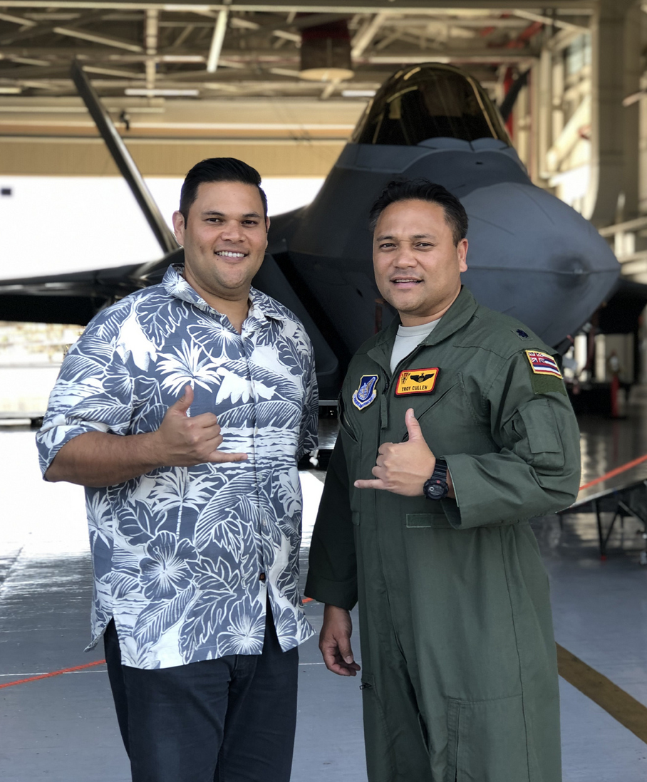Legislators Visit the 154th Wing