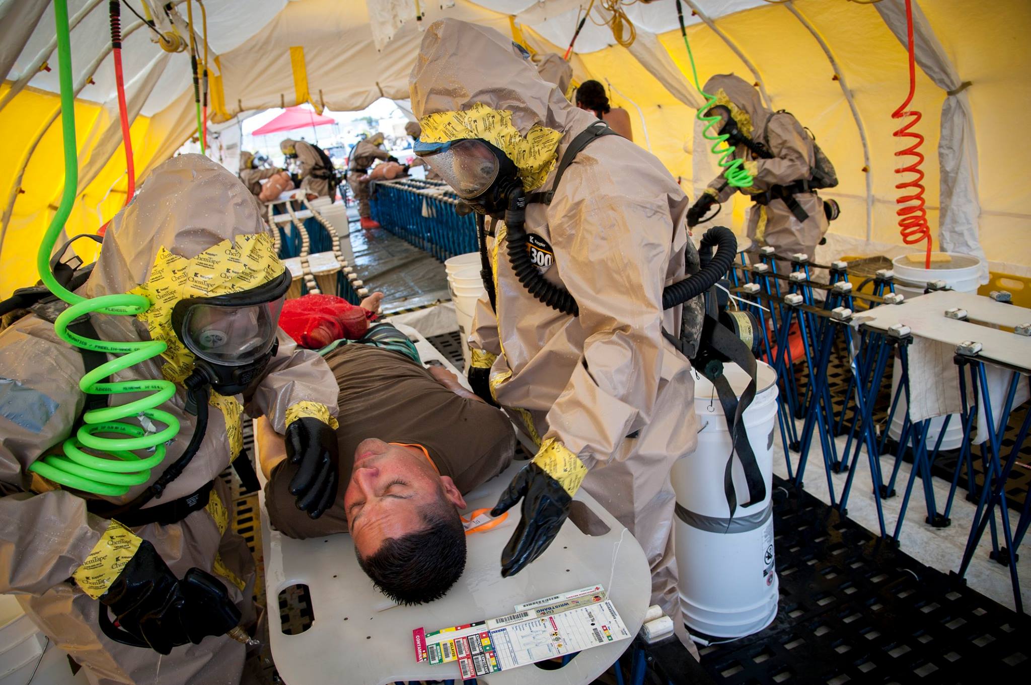 Joint Army/Air Guard CBRN Exercise