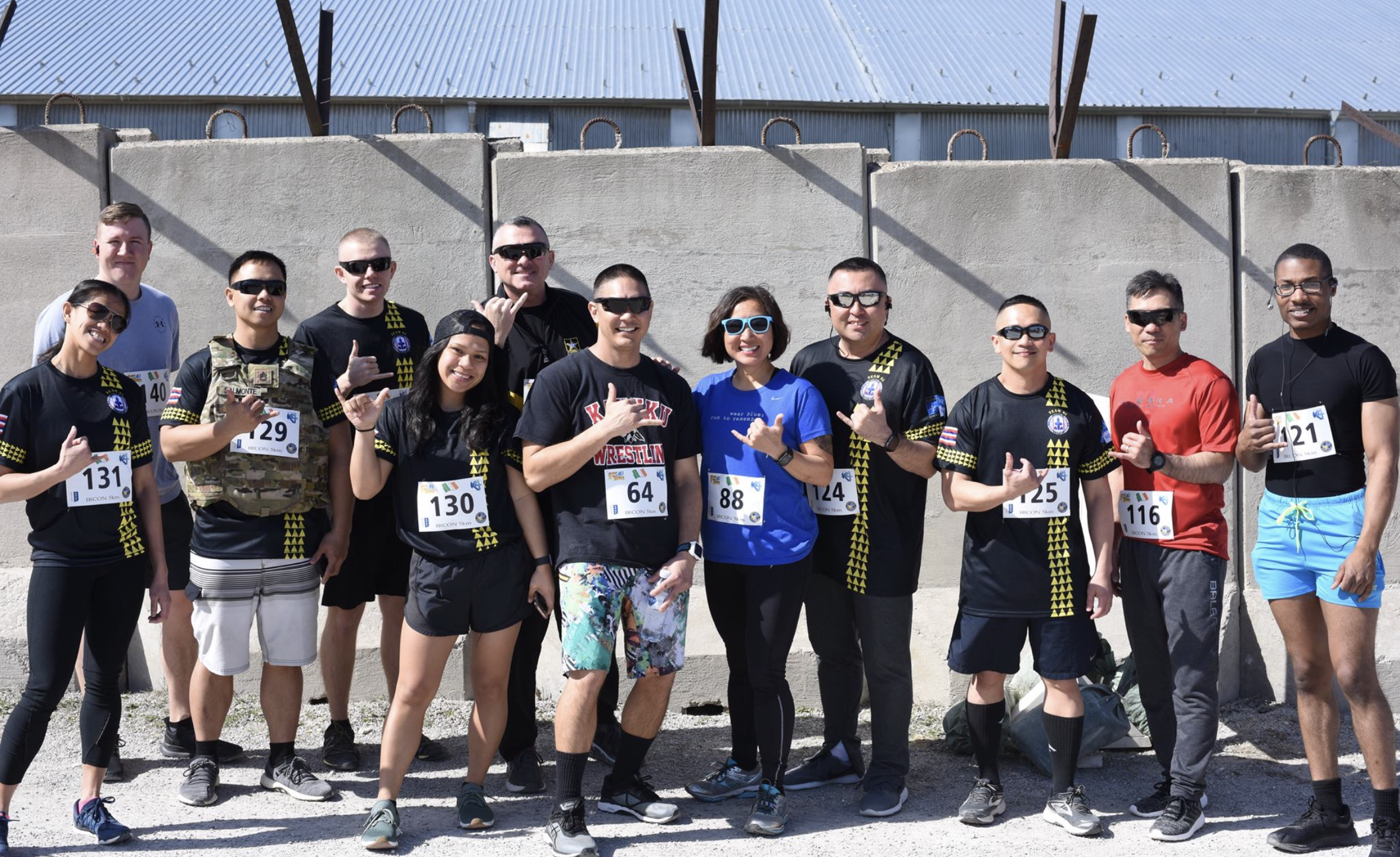 Kosovo Force (KFOR) Soldiers Participate in 5K Run