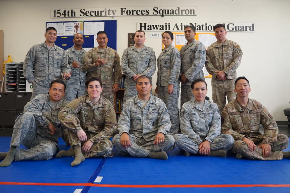 163d Security Forces Squadron Trains in Hawaii
