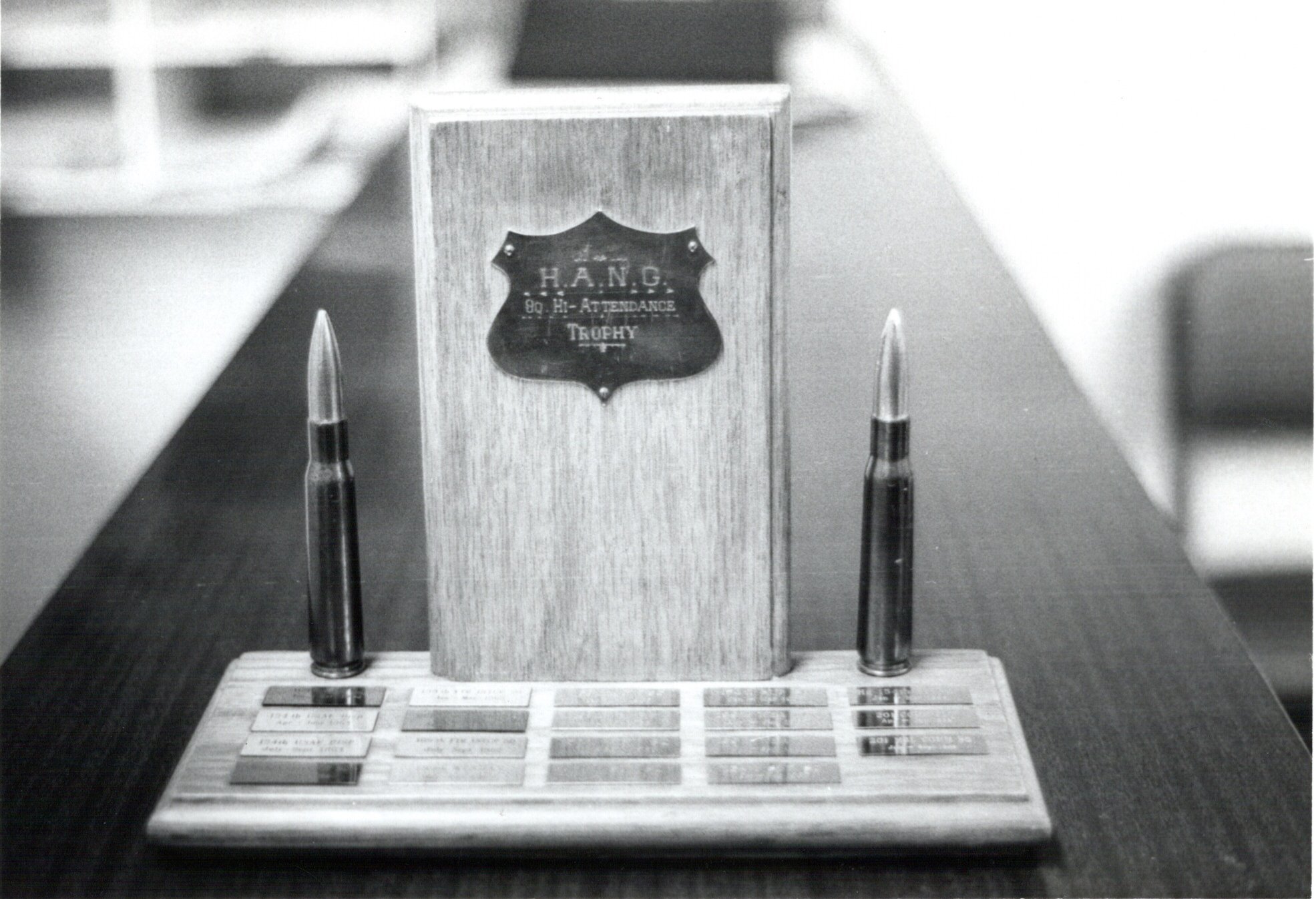 Check Six: HANG Attendance Trophy – 50 years ago