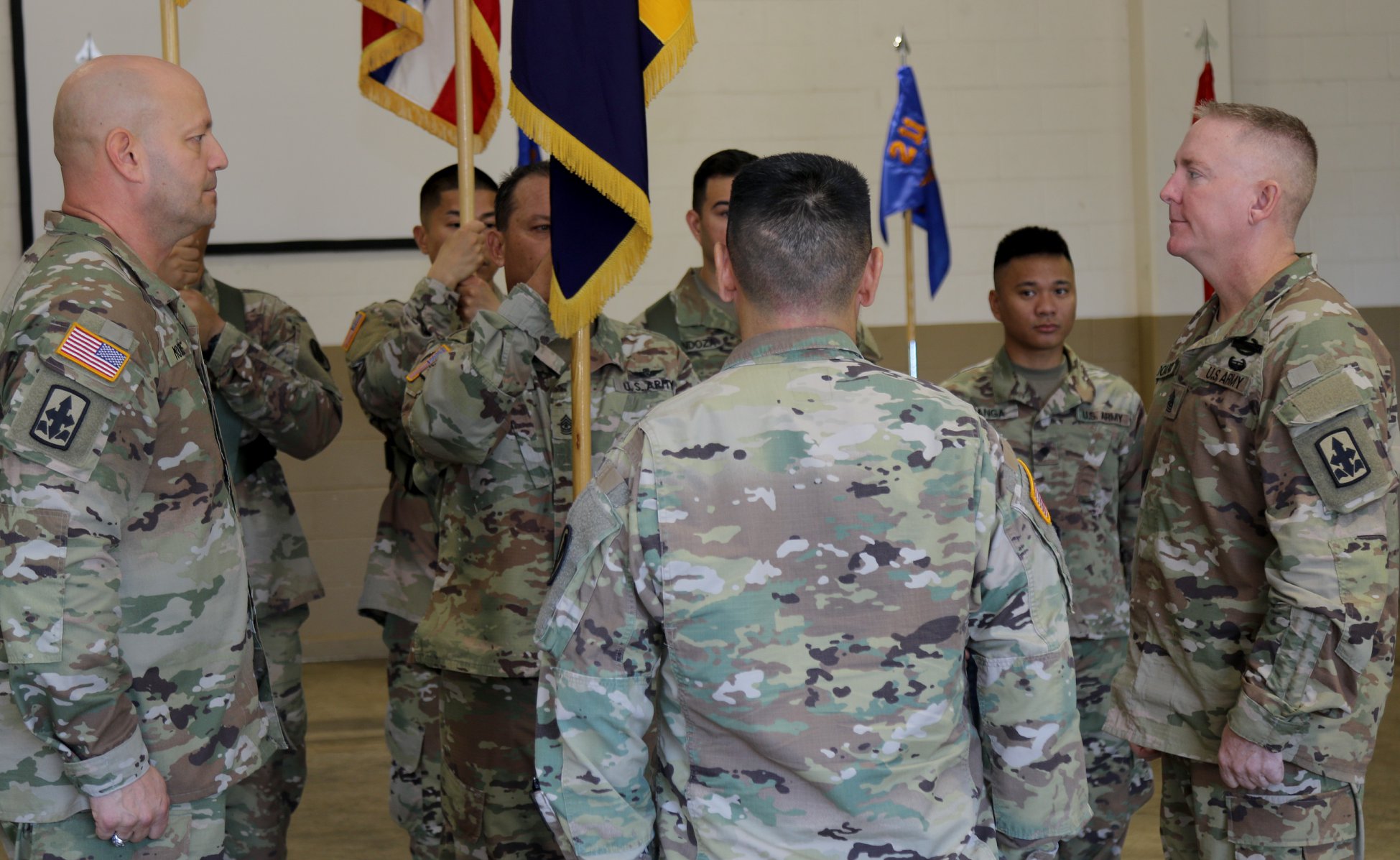103D Troop Command Change of Responsibility