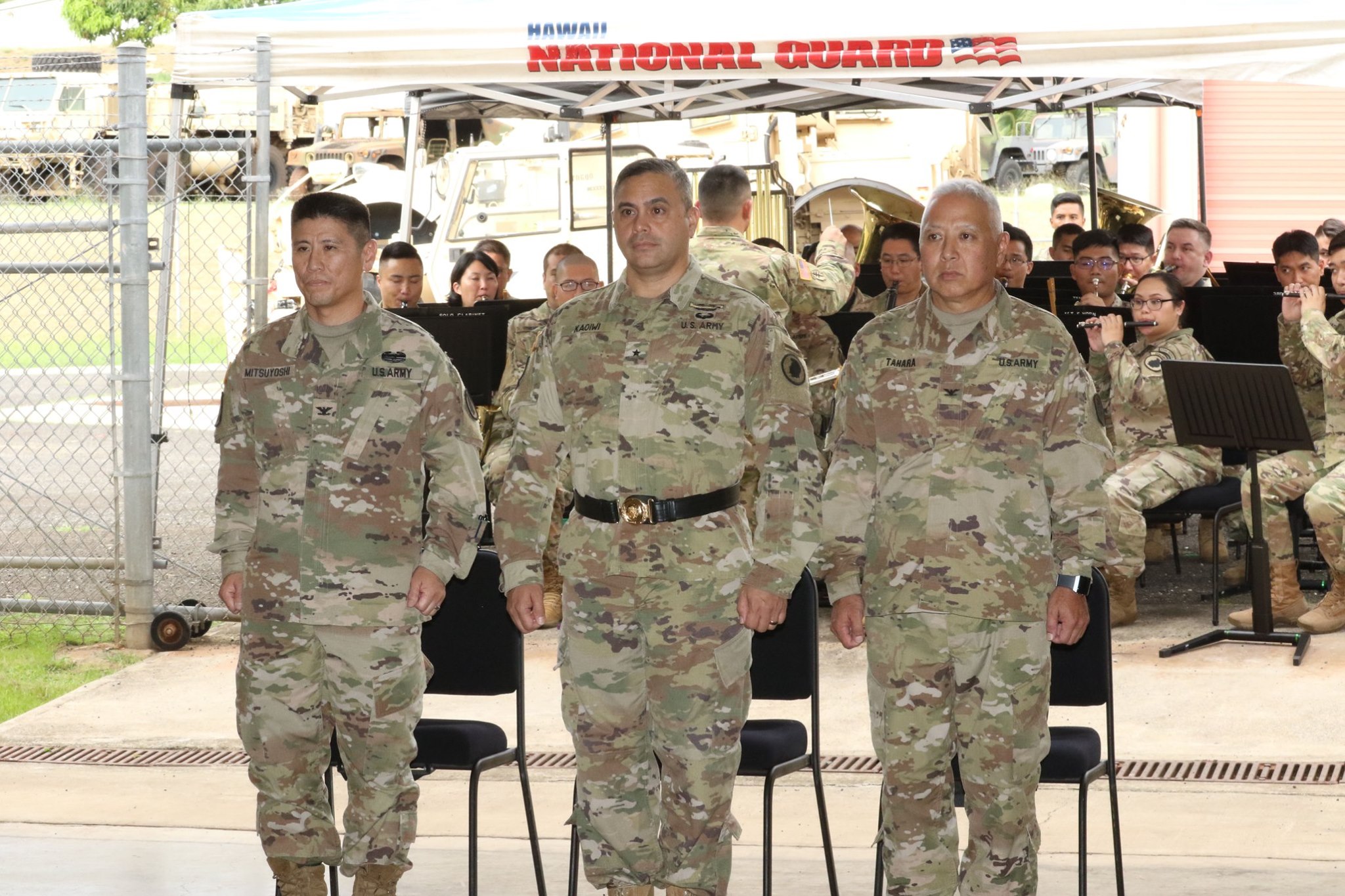 Troop Command Change of Command Ceremony