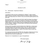 DAG announcement letter