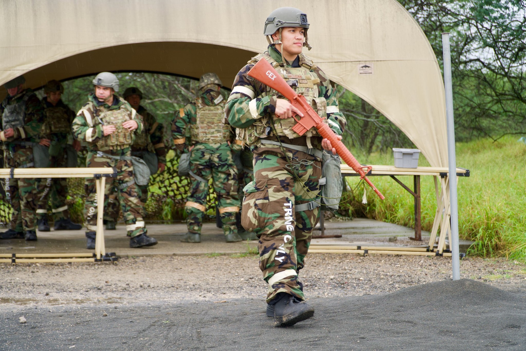 154 SFS Participates in CRBN Exercise