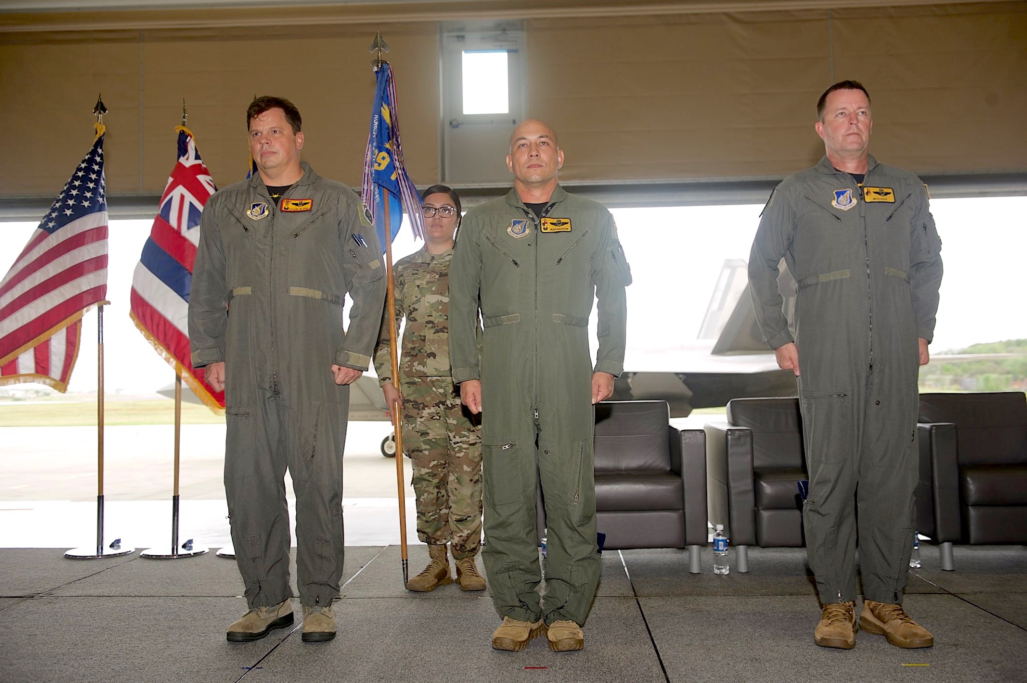 199th Fighter Squadron Change of Command