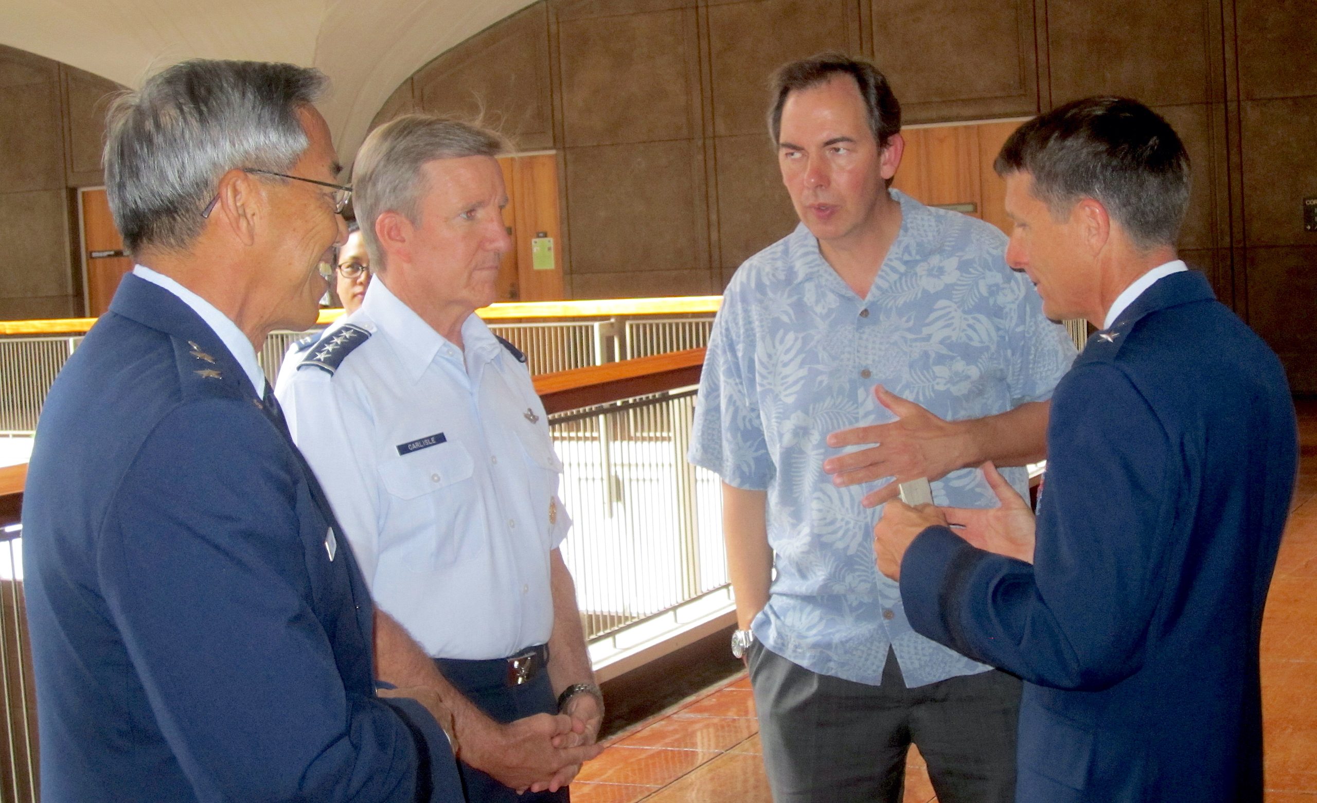 Check Six – 2014: Michael Compton Receives Second Star