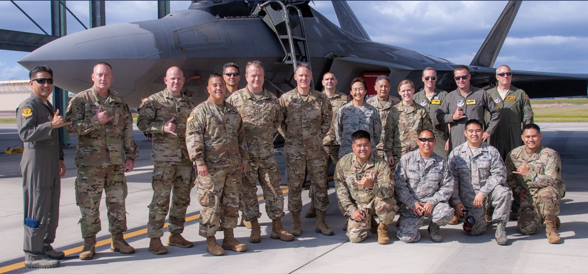 Hawai‘i National Guard Leadership visits JBPH-H during Sentry Aloha 20-1