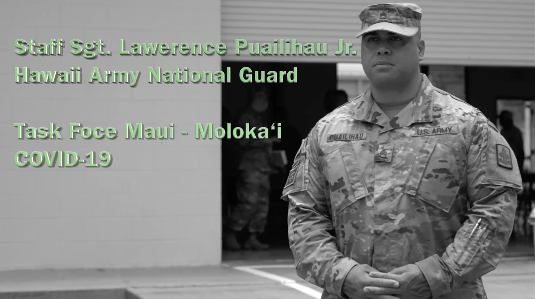 SSG Puailihau Discusses COVID-19 Support on Moloka‘i