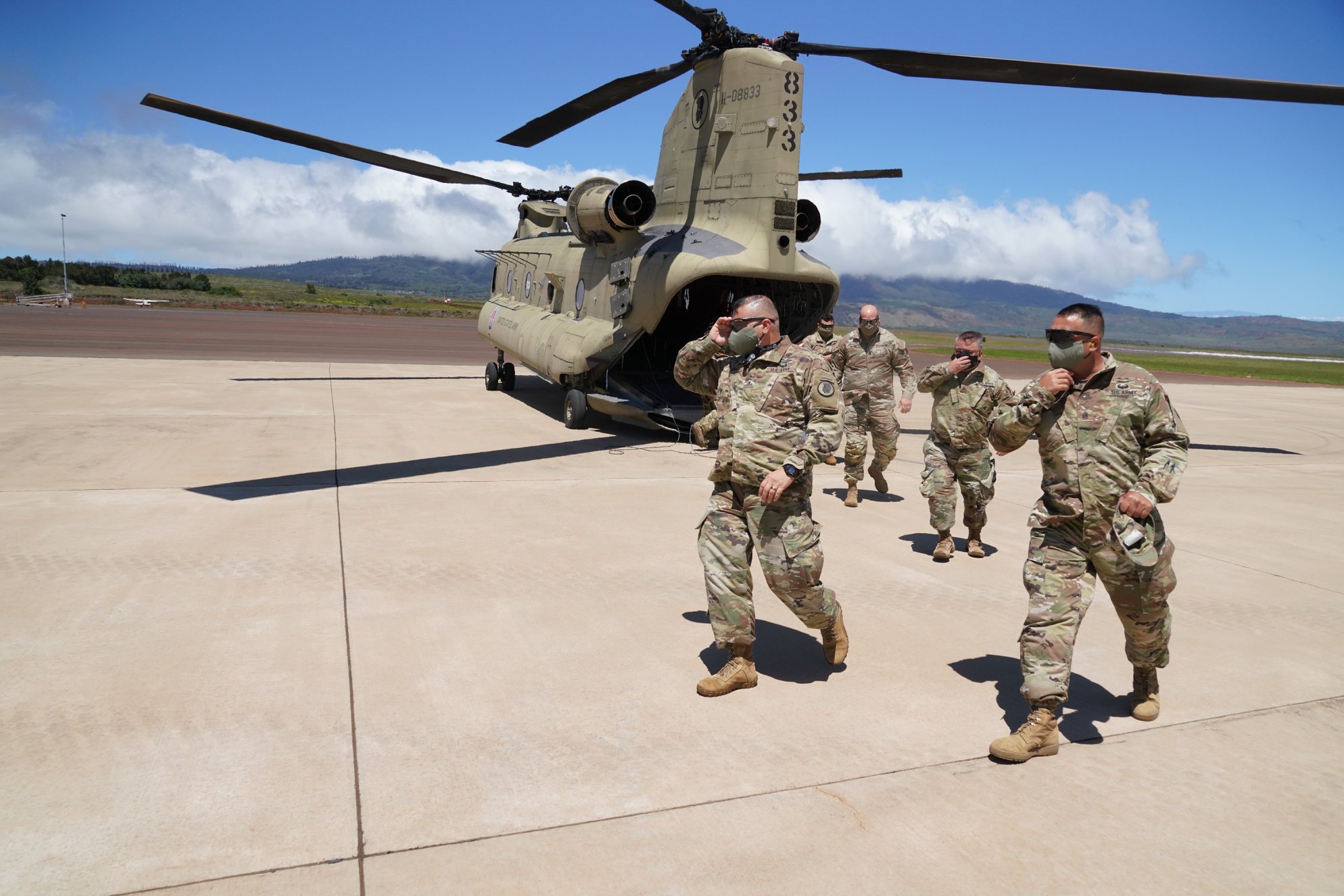 JTF Commander Visit Maui and Lanai