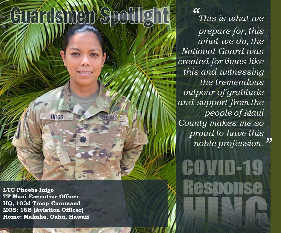 Guardmember Spotlight: LTC Phoebe Inigo