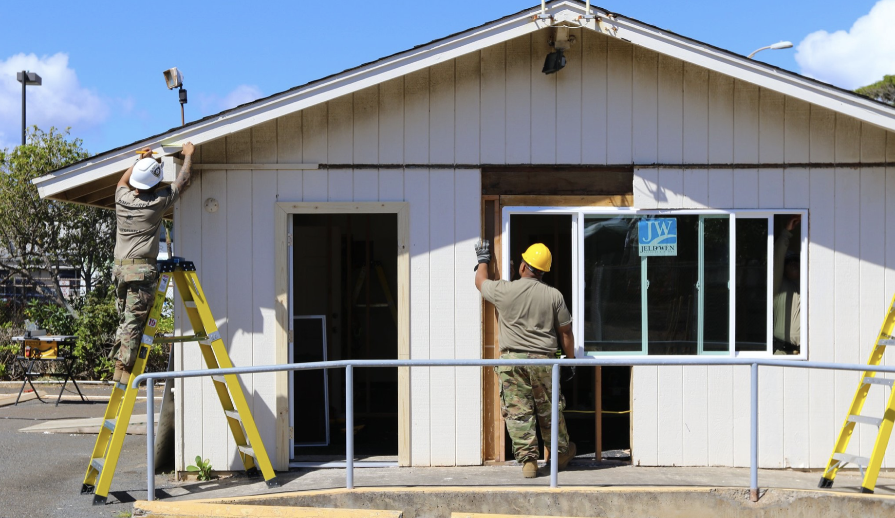 203th Engineer Company Completes Office Renovation