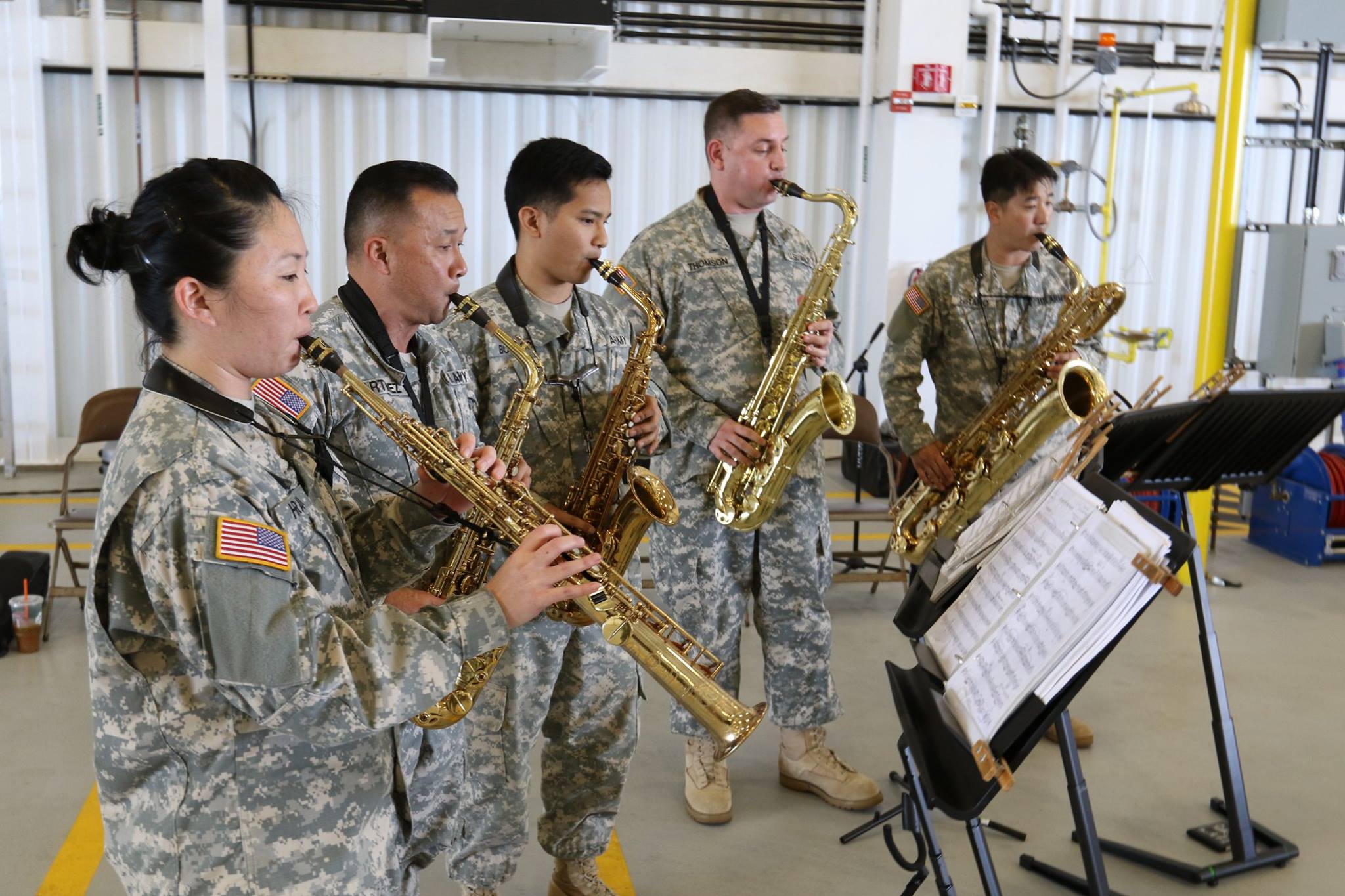 Check Six – 2018: 111th Army Band Supports Deployment Ceremonies