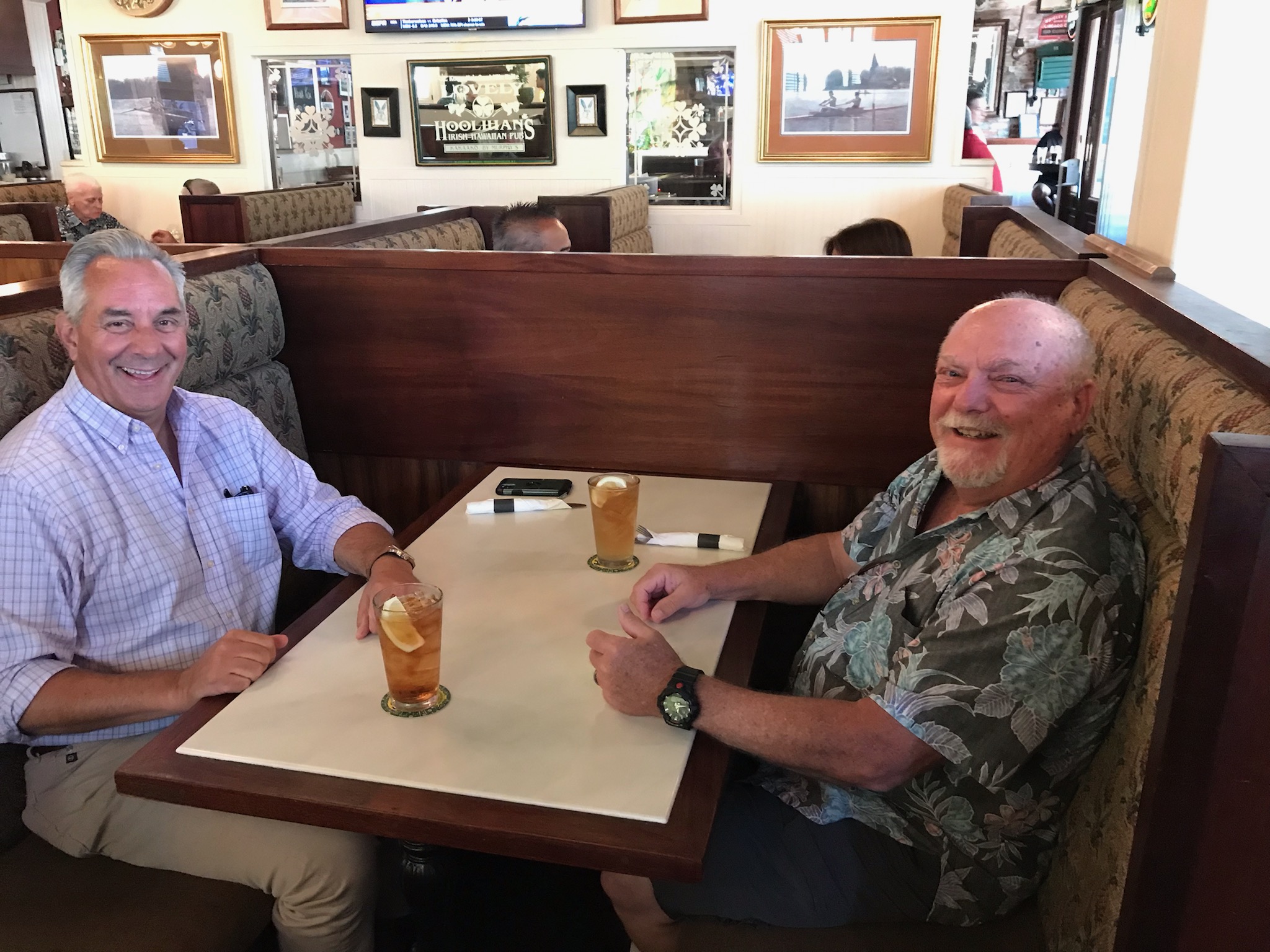 Retiree Update: Two Retirees Having Lunch