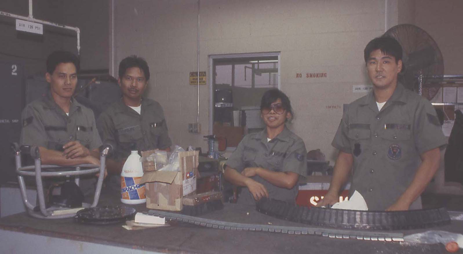 Check Six - 1980s: Fabrication Shop