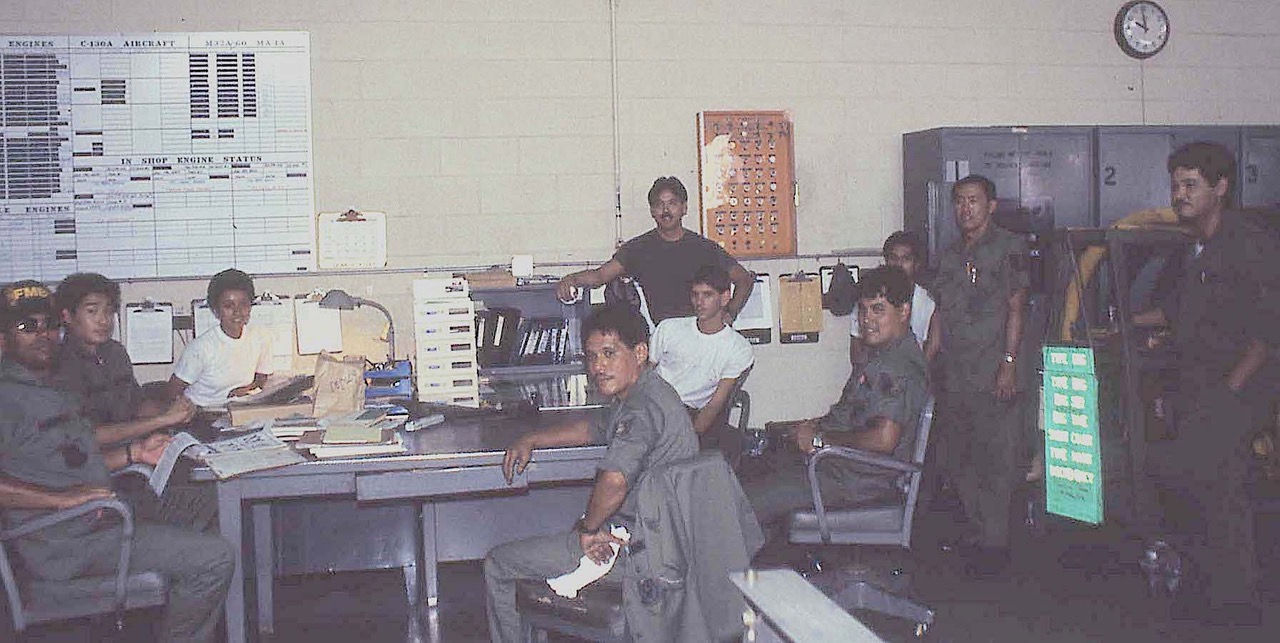 Check Six - 1980s: Engine Shop