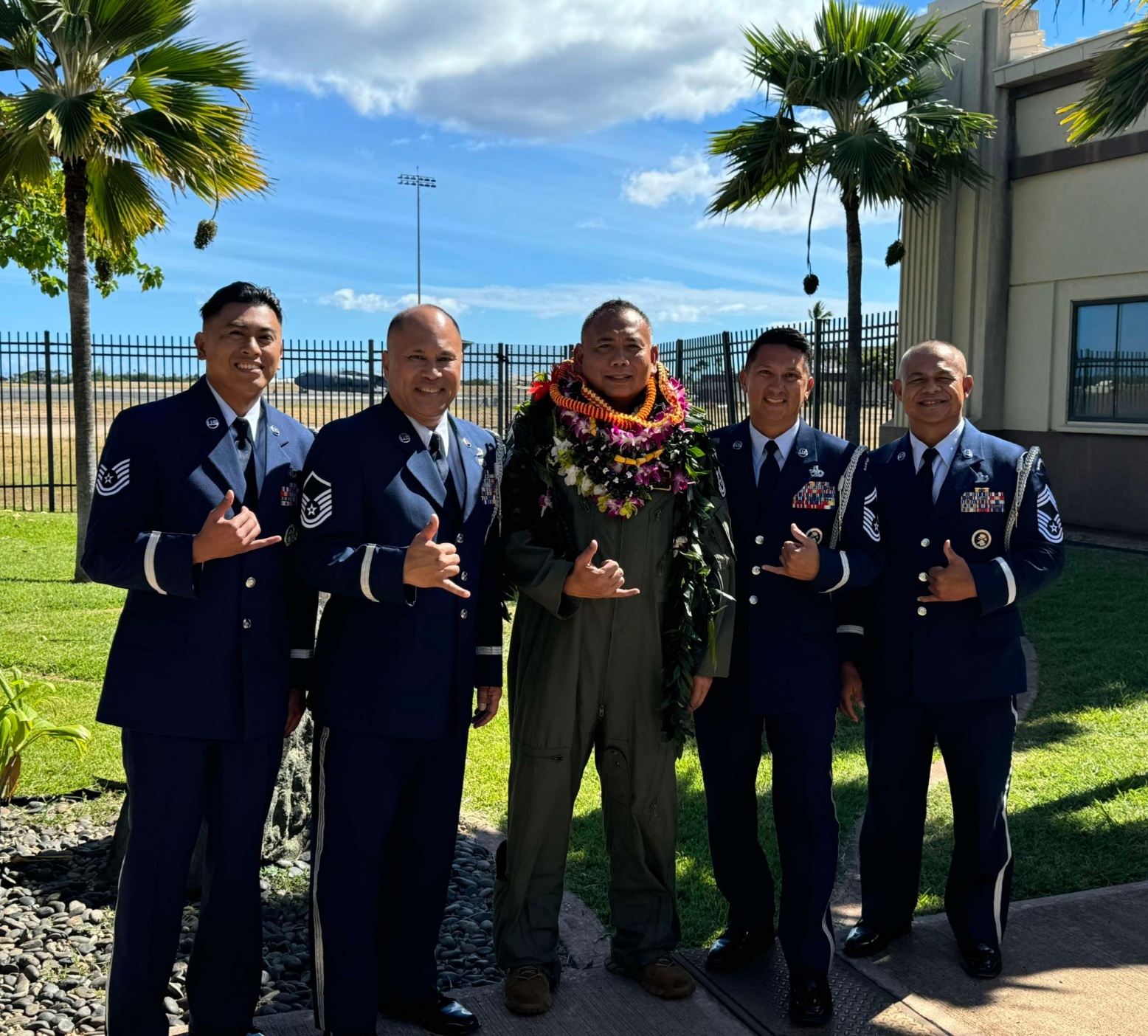 HIANG CMSgt Promotion: CMSgt Joseph G. Salvador (Senior Enlisted Leader 204 AS)