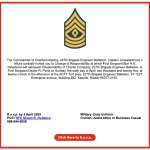 2025 Charlie Company, 227th Brigade Engineer Battalion Change of Responsibility