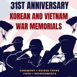 31st Anniversary Korean & Vietnam War Memorials