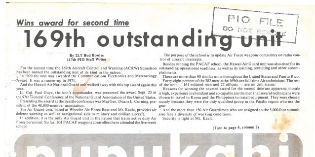 1975.Oct-Nov Pupukahi Vol.XXI No.4 Cover