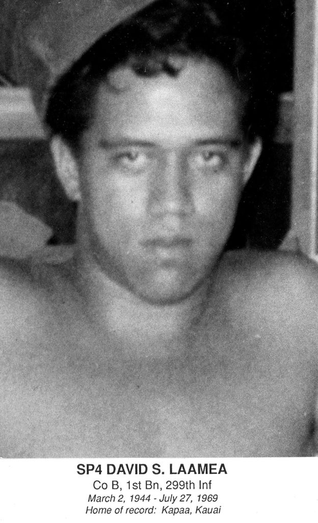 Specialist David S. Laamea