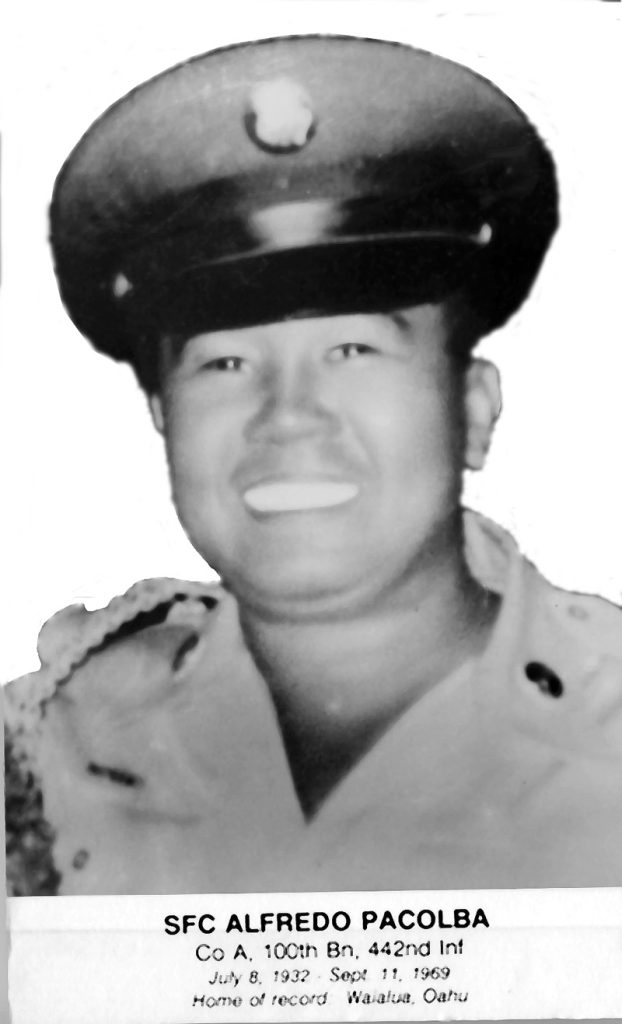 Sergeant First Class Alfredo Pacolba