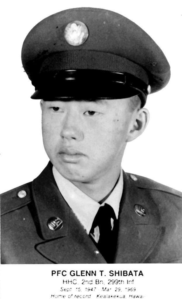 Private First Class Glenn T. Shibata