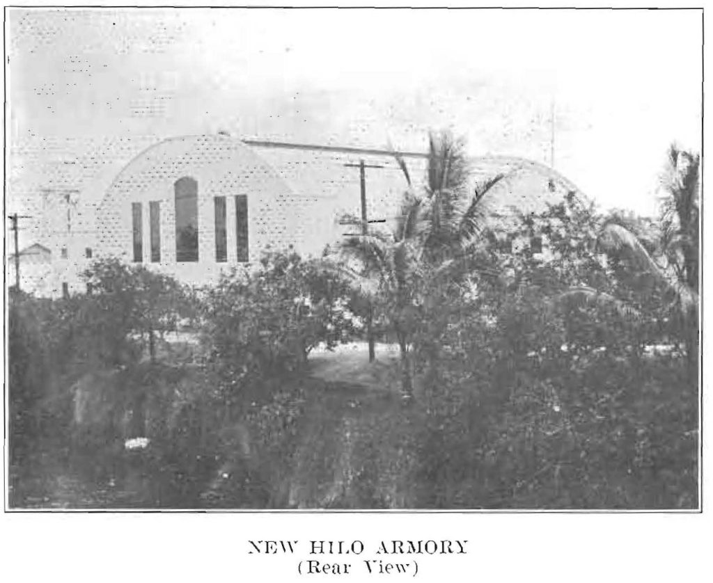 Hilo Armory 1930 rear view