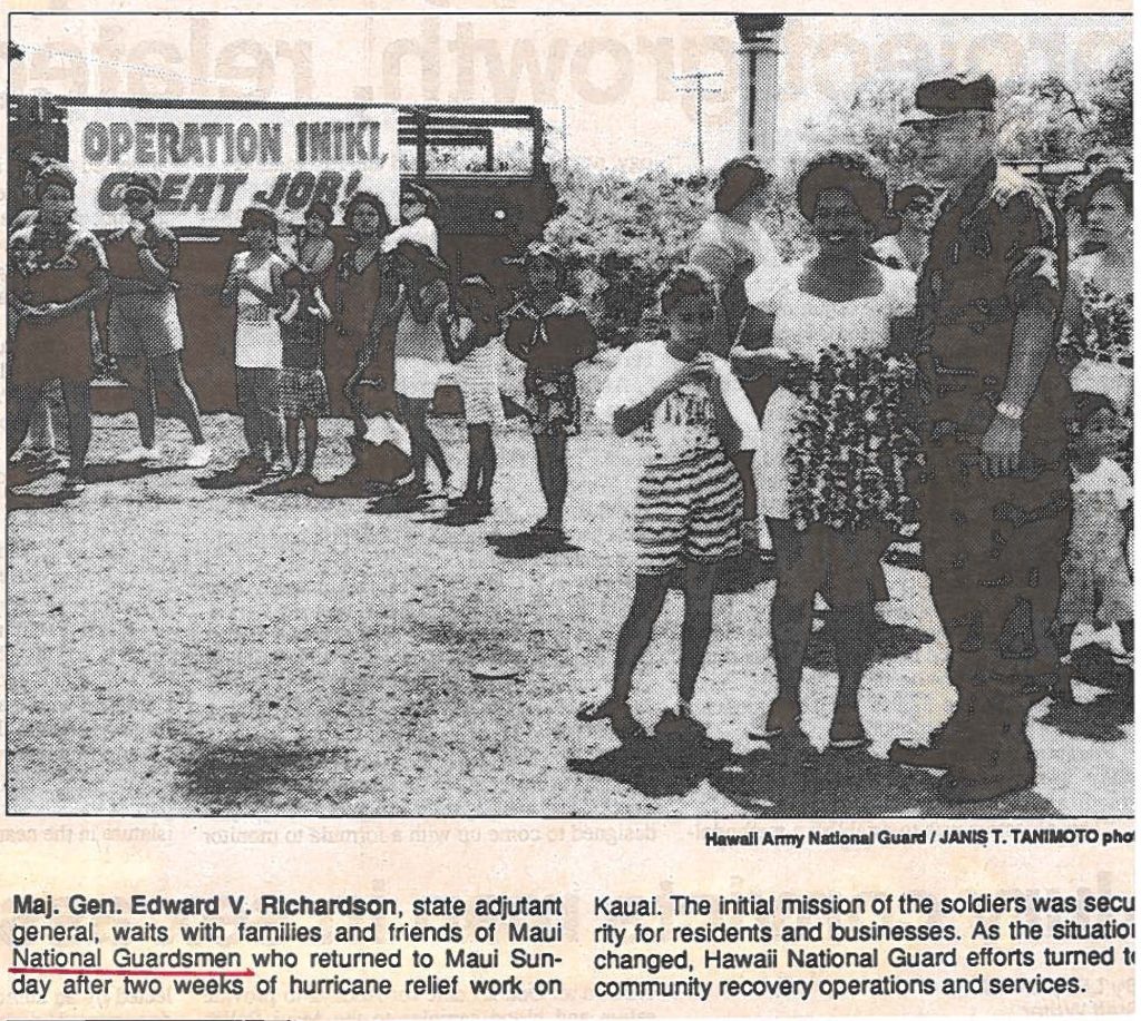 Photo from The Maui News A4