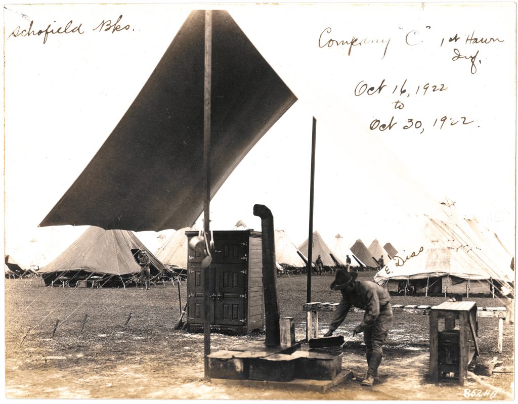 10.16.1922 - 10.30.1922 Company “C” 1st Hawaiian Infantry, Schofield Barracks
