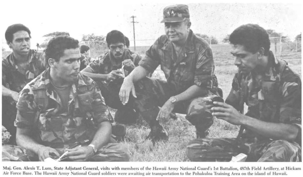 1980’s Annual Training – Summer Camp – Annual Encampments 