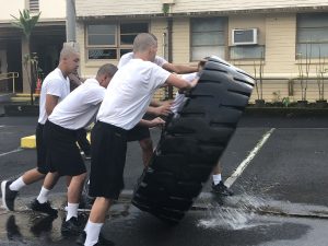Teamwork Challenge Tire Flip